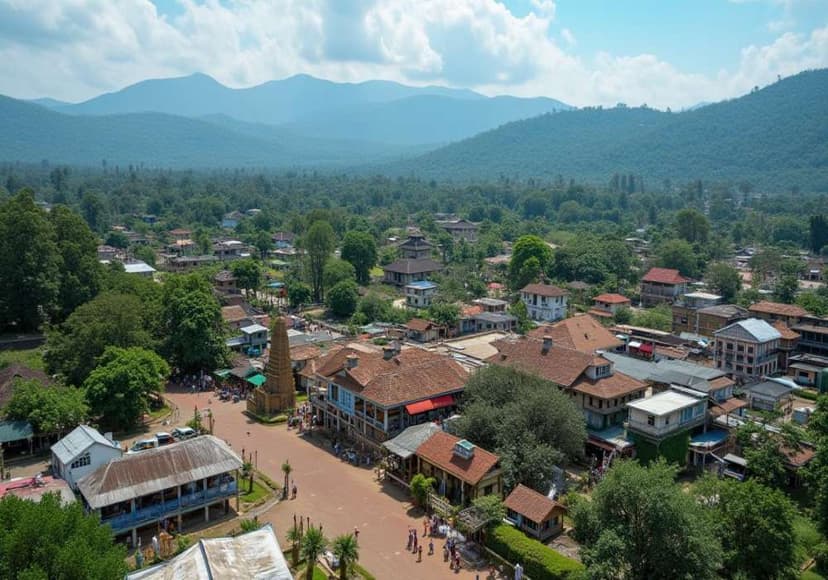 Hilltop viewpoints and picnic spots