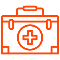 On-site first-aid & emergency response staff