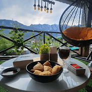 Scenic café and rest areas