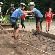 Age-appropriate rides & team games