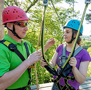 Group handling by trained staff